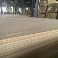 AA Grade 4X8 18mm 20mm Bleached Paulownia Wood Planks Warp-Resistant Stable Timber for Furniture Making