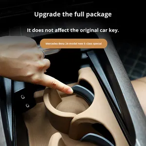 Pour <span class=keywords><strong>la</strong></span> vente en gros d'usine, accessoires intérieurs de voiture <span class=keywords><strong>Mercedes</strong></span> Benz Classe E, décoration, console <span class=keywords><strong>centrale</strong></span>, tapis en silicone, mise à niveau intérieure - Product Image 3