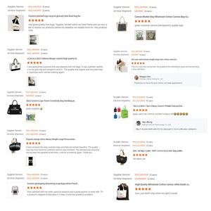 Sac fourre-tout en toile de coton écologique et recyclable personnalisé, certifié AZO ROHS CE, Tinicoon, ouverture supérieure, logo imprimé personnalisé, taille personnalisée - Product Image 6
