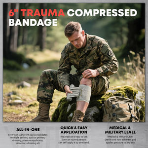 Ct20503 144Pcs Geavanceerde <span class=keywords><strong>Trauma</strong></span> EHBO-Doos Noodgeval Kampeerspullen Draagbare Overlevingsuitrusting Voor Buitenhulpset Voor Noodhulpprogramma 'S - Product Image 5