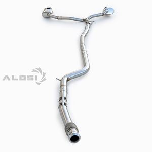 מערכת פליטה אחורית (Cat Back) למרצדס בנץ C200 C250 C260 C300 (W205) 2.0T/1.6T 2014-2018, נירוסטה עם שסתום - Product Image 3