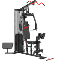 Juego de gimnasio en casa Sistema de entrenamiento en casa multifuncional Máquina de cable Equipo de fitness para gimnasio múltiple