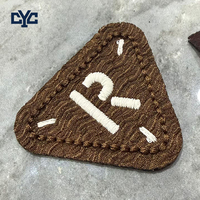 Patchs brodés personnalisés en tissu feutre doux, broderie en silicone pour vêtements et uniformes