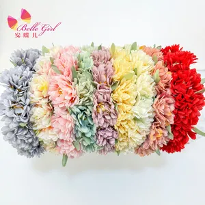 BELLEWORLD wedding hair accessories cute girls princess white flowers headband imitation flower crowns for party