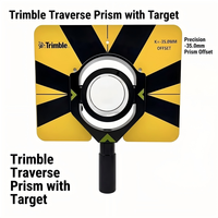 Prisma Traverse dengan Target Bidik dan Lapisan AR -35mm Offset Trimble S-Series Total Stations