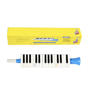 Melódica de Plástico Portátil de 27 Teclas, <span class=keywords><strong>Instrumento</strong></span> <span class=keywords><strong>Musical</strong></span> Infantil, Color Azul y Rosa, <span class=keywords><strong>Precio</strong></span> de Proveedor - Product Image 4