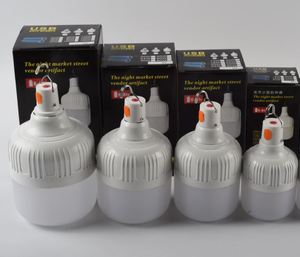 USB <b>Rechargeable</b> <b>LED</b> Emergency Bulb DC5V IP65 Camping <b>Light</b> for Outdoor Use - Product Image 1