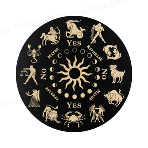 Planche à <span class=keywords><strong>pendule</strong></span> en bois Tailai 6-8 pouces-Tableau à messages métaphysiques avec nœuds et phases lunaires pour fournitures d'autel Wiccan - Product Image 5