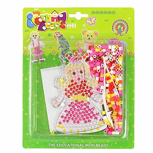 270 perles Perler DIY multicolores <span class=keywords><strong>grenouille</strong></span> et princesse avec tableau à chevilles - Product Image 1