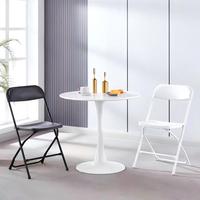 Chaises de banquet pliantes empilables en plastique de luxe en gros, chaises de haute qualité pour événements extérieurs, parcs, mariages et locations