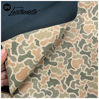 Feuilles de similicuir imprimables au laser à motif camouflage, cuir PU camouflage Vector pour la chasse au canard, pour couvertures de carnets et porte-clés