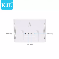 Thermomètre hygromètre d'intérieur à prix compétitif, affichage numérique LCD, ABS, ODM, OEM, USB 5V, garantie 1 an, résolution 0,1