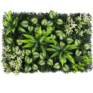 Panel de vegetación artificial de 4 pies de altura para decoración de paredes interiores, decoración del hogar, accesorios para bodas y fotografía. - Product Image 2