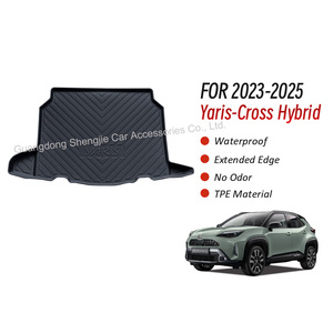 Accessoires intérieurs de voiture en gros, tapis de coffre pour <span class=keywords><strong>Toyota</strong></span> <span class=keywords><strong>Yaris</strong></span> <span class=keywords><strong>Cross</strong></span> Hybrid 2023-2025 - Product Image 6