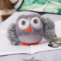 Assortiment de jouets en peluche couineurs pour chien, animaux de dessin animé variés, série Forêt Marine, jouet à mâcher doux et interactif pour animaux de compagnie