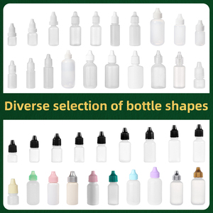 Tùy chỉnh bạc 30ml 1oz LDPE Eye dropper bóp chai cho Ren Tóc Giả keo Remover dầu lỏng kem đánh răng mỹ phẩm bao bì - Product Image 3