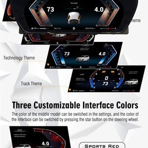 Navihua Upgrade 12.3 Inch Original Car Digital Cluster Instrument Speed <b>Meter</b> Screen Cluster for BMW F10 X4 F26 - Product Image 6