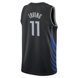 Dallas da uomo # Maglia da Basket Kyrie Irving N.11 Ricamata, Abbigliamento Sportivo Giovanile con Loghi City Edition, Divisa Estiva Cucita - Product Image 5