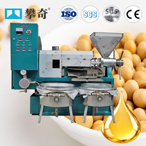 Équipement de pressage d'<span class=keywords><strong>huile</strong></span> de soja pour la transformation de l'<span class=keywords><strong>huile</strong></span> de soja brute et du tourteau de soja riche en nutriments, utilisé pour la production d'aliments pour animaux - Product Image 1