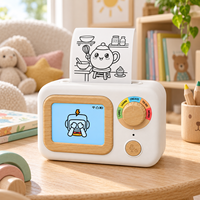 Xprinter MK1 Sevimli Kablosuz Cep Boyu Yapay Zeka Sesli Etiket Yapıcı, Çocuklar İçin Eğlenceli İletişim Becerisi Geliştirme