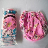 Pantalon de couche-culotte imperméable de couleur mélangée de Offre Spéciale Pantalon d'entraînement bon marché pour bébé