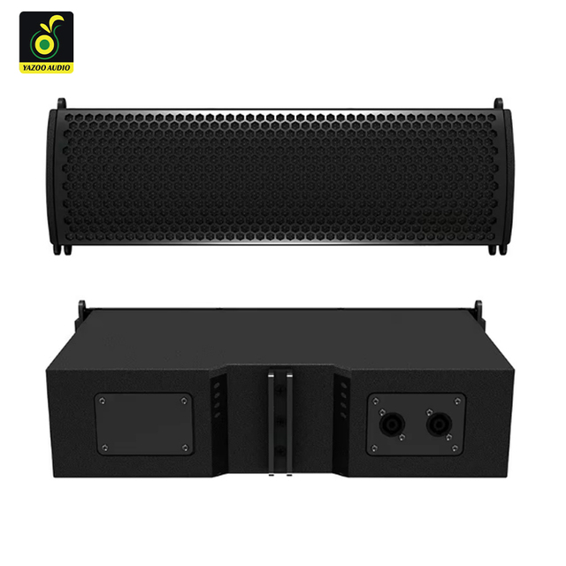4 Inch 2-Way Mini Wooden Line Array Speaker for Indoor/Outdoor/Stage Sound System Passive Type