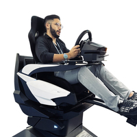 YHY F1 voiture jeu Direct Cockpit volant pédales Arcade Sim course simulateur de conduite pour jeu PC