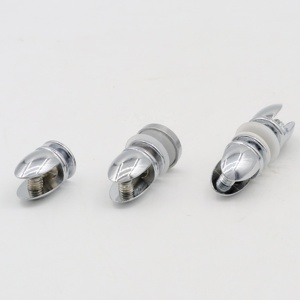 Kính hỗ trợ khung Clip Hợp kim kẽm kẹp cho kính nổi tường Kệ Khung kính giữ Clip Bảng điều khiển kẹp - Product Image 6