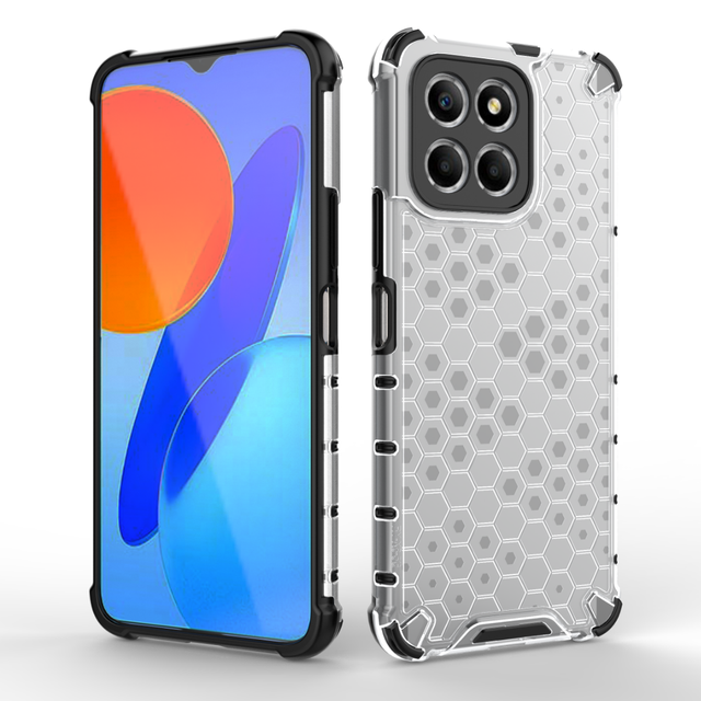 Hybrid Silicone Hard Case Bumper Cover for HUAWEI Honor X8 5G 2022