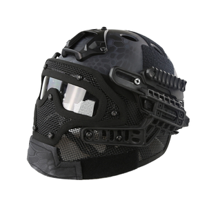 Coussinets de casque tactique en PVC, système de doublure intégrale réglable, protection antichoc, casques tactiques FAST MICH AF pour la conduite - Product Image 1