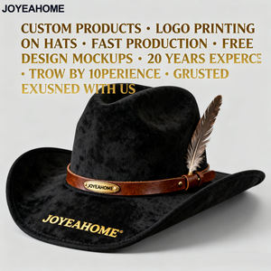 <span class=keywords><strong>West</strong></span> Burned Vintage Rare Custom Hat Pequeño sombrero de vaquero negro Cattleman Crown Low Sided Brim Sombrero de vaquero desgastado - Product Image 3