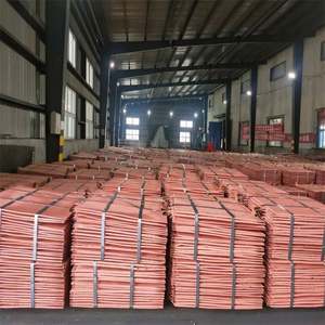 Meilleure feuille de cuivre électrolytique 100% pure du fabricant, 99,99% cathode en stock avec services de soudage et de découpe - Product Image 3