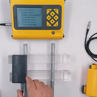 Équipement d'essai Ndt de haute précision Compteur de couverture en béton Testeur de localisation de barres d'acier Scanner de barres d'armature Béton