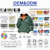 Sudadera de Mujer con Cierre de Cremallera, Personalizada con Bordado, de Felpa Francesa de Algodón Liso, Alta Calidad, Fabricante OEM, Marca Privada