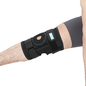 Rodilleras ortopédicas médicas ajustables, soporte de ortosis <span class=keywords><strong>articulada</strong></span> con doble bisagra - Product Image 1