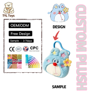 Conception personnalisée de jouet en peluche lapin, mascotte lapin en peluche sur mesure, fabricant OEM ODM de lapins en peluche doux pour cadeaux d'enfants