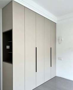 Armario de almacenamiento moderno para dormitorio de casa, armario seccional, guardarropa con armario lateral, armario de madera - Product Image 2