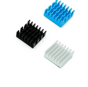 兴源覆盆子<span class=keywords><strong>Pi</strong></span> 4B第四代阳极氧化彩色散热器主板集成电路散热器带背胶 - Product Image 6