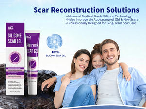 Gel cicatrisant en silicone de qualité médicale et feuilles semi-solides pour les cicatrices du visage, du corps, des jambes, des bras et des cicatrices de césarienne - Product Image 3