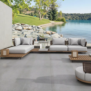 Meubles de <span class=keywords><strong>jardin</strong></span> en rotin pour l'extérieur, ensemble de canapés en rotin épais, résistant aux intempéries, durable, salon, cour - Product Image 5