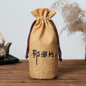China Made Eco Friendly Jute Gift <b>Bag</b> <b>Small</b> Jute <b>Drawstring</b> <b>Bag</b> - Product Image 2