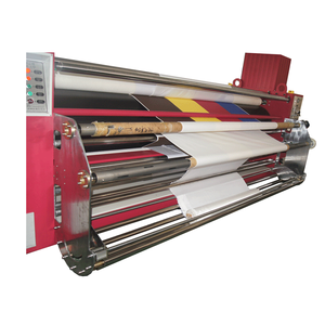 Custom Printed Heat Press Transfer Roller Machine New Condition Manual Grade Multicolor for T-<b>Shirt</b> Printing - Product Image 2