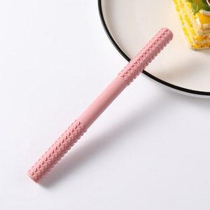 Tubo Massaggiante Sensoriale in Silicone Alimentare per Dentizione, Sicuro, <span class=keywords><strong>Morbido</strong></span> e Resistente, Giocattolo per Neonati 3-12 Mesi - Product Image 6