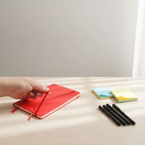 Libreta de Alta Calidad con Logotipo Personalizado, Tapa Dura de Cuero PU, Papel A5/A6, Cosido con Hilo, para Negocios, Escuela u Oficina, con Banda Elástica - Product Image 2