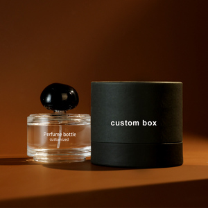 Eric - Botella de Perfume de Vidrio Transparente Cilíndrica de 80 ml - Product Image 6