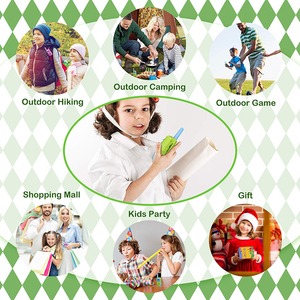 Portable Handheld Two Way Radio Walkie Talkie FM Long Range Waterproof Emergency Receiver Cartoon Style Striped Pattern Toy - Product Image 6