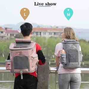 <span class=keywords><strong>Prix</strong></span> d'usine Vente en gros Promotion Cadeau <span class=keywords><strong>Prix</strong></span> Animaux Sac à dos Pet Carrier Sac à dos extensible Pet Carrier Sac à dos - Product Image 4