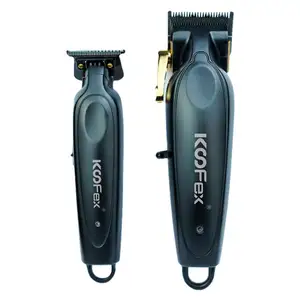 2023 Pro Electric BLDC Hair Clipper Multifunctional Brushless Motor Hair Trimmer With Black Graphite Blades