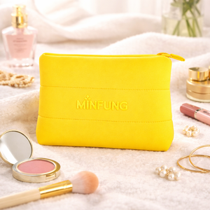 Bolsa de Cosméticos MINFUNG para Mujer, Acolchada, de Neopreno, con Cierre, Ecológica, Impermeable, Portátil, Organizador de Productos para el Cuidado de la Piel - Product Image 3