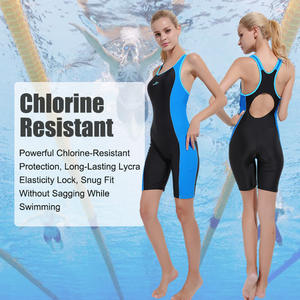 Maillot de bain une pièce sans manches et dos nu personnalisé pour femme, séchage rapide, extensible, 100 % nylon, avec logo frontal, pour la plage - Product Image 4